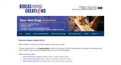 Desktop Screenshot of bideascreations.com